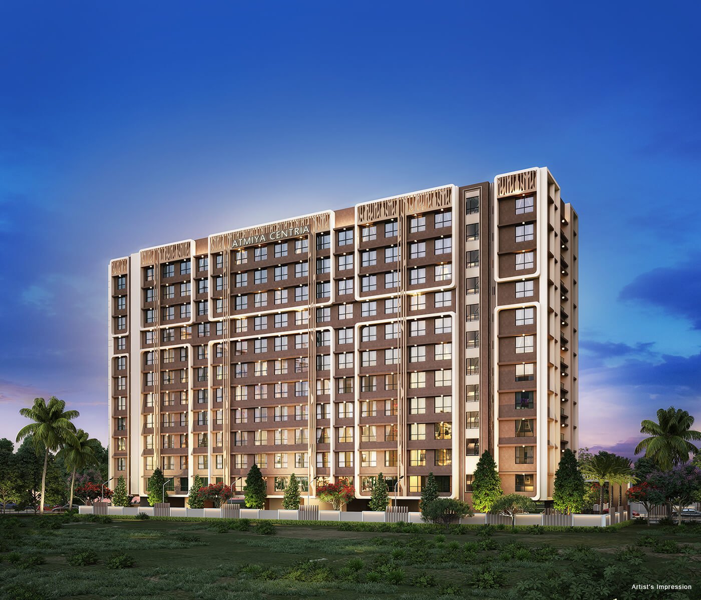 Atmiya Centria &mdash; Exterior Render